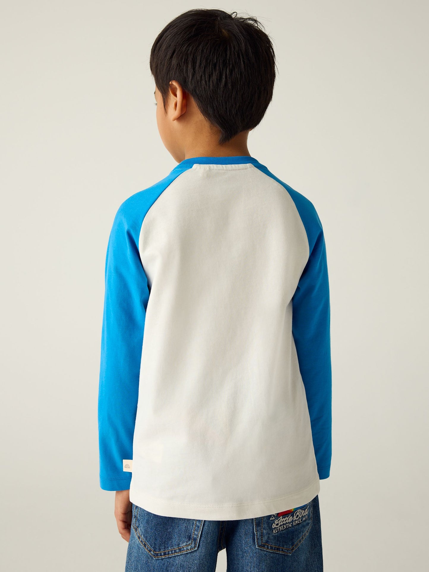 Dsiney Kidz - Little Bird by Jools Oliver Blue 100% Cotton Long Sleeve Colourful T-Shirt image 2