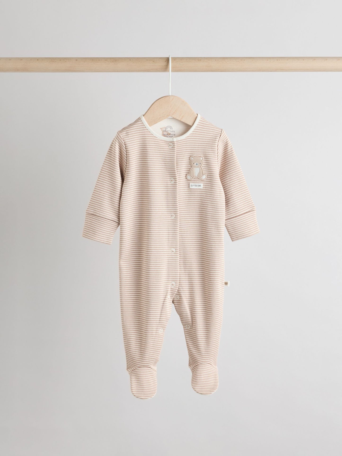 Neutral Baby Sleepsuits 3 Pack (0-2yrs) image 4