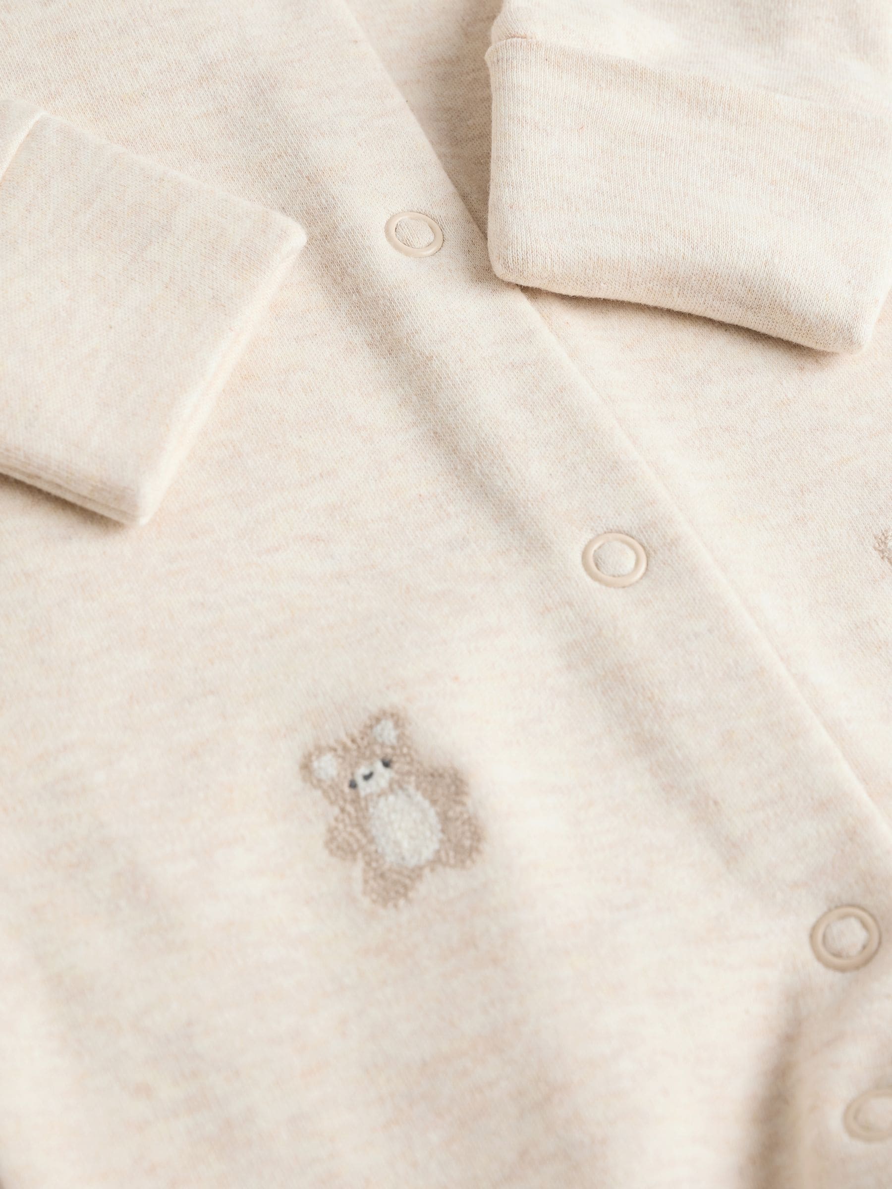 Neutral Baby Sleepsuits 3 Pack (0-2yrs) image 9