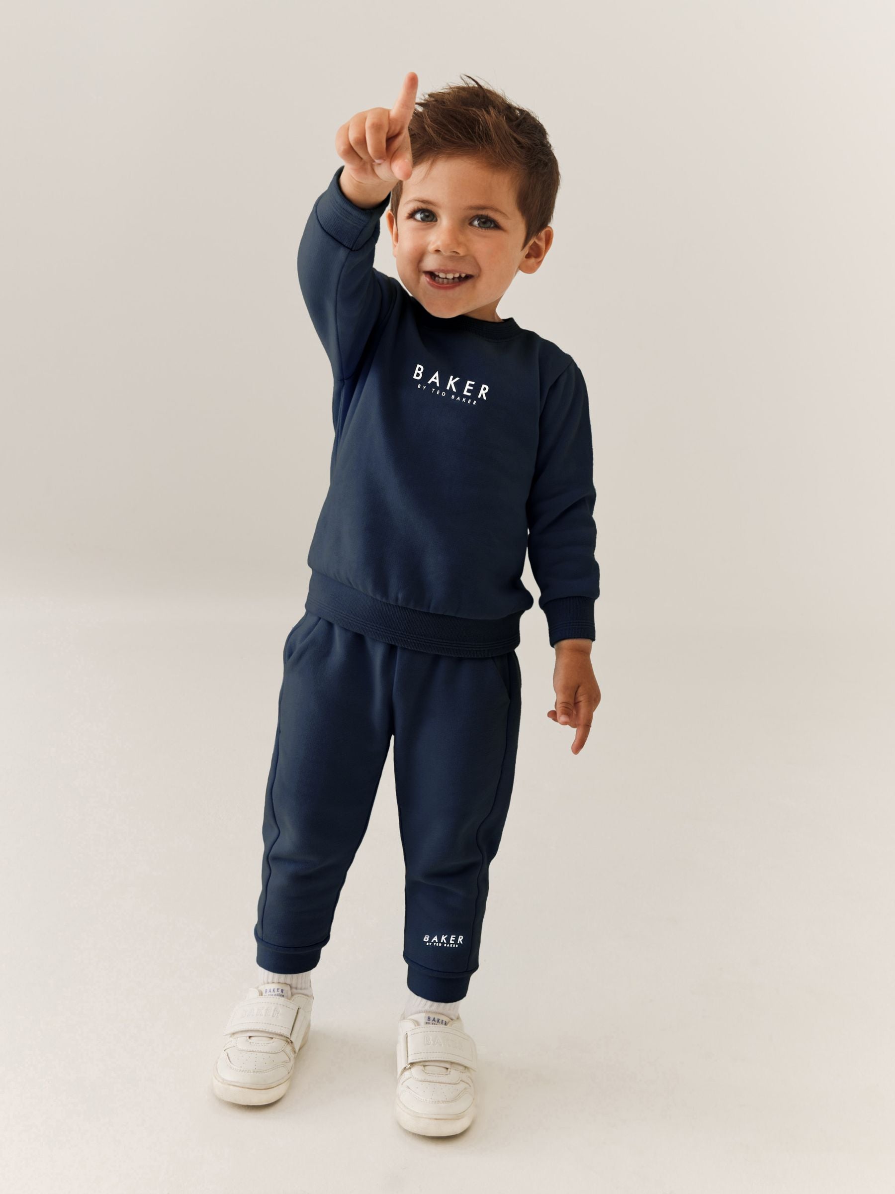 Baker by Ted Baker Navy Sweatshirt and Joggers Set image 3