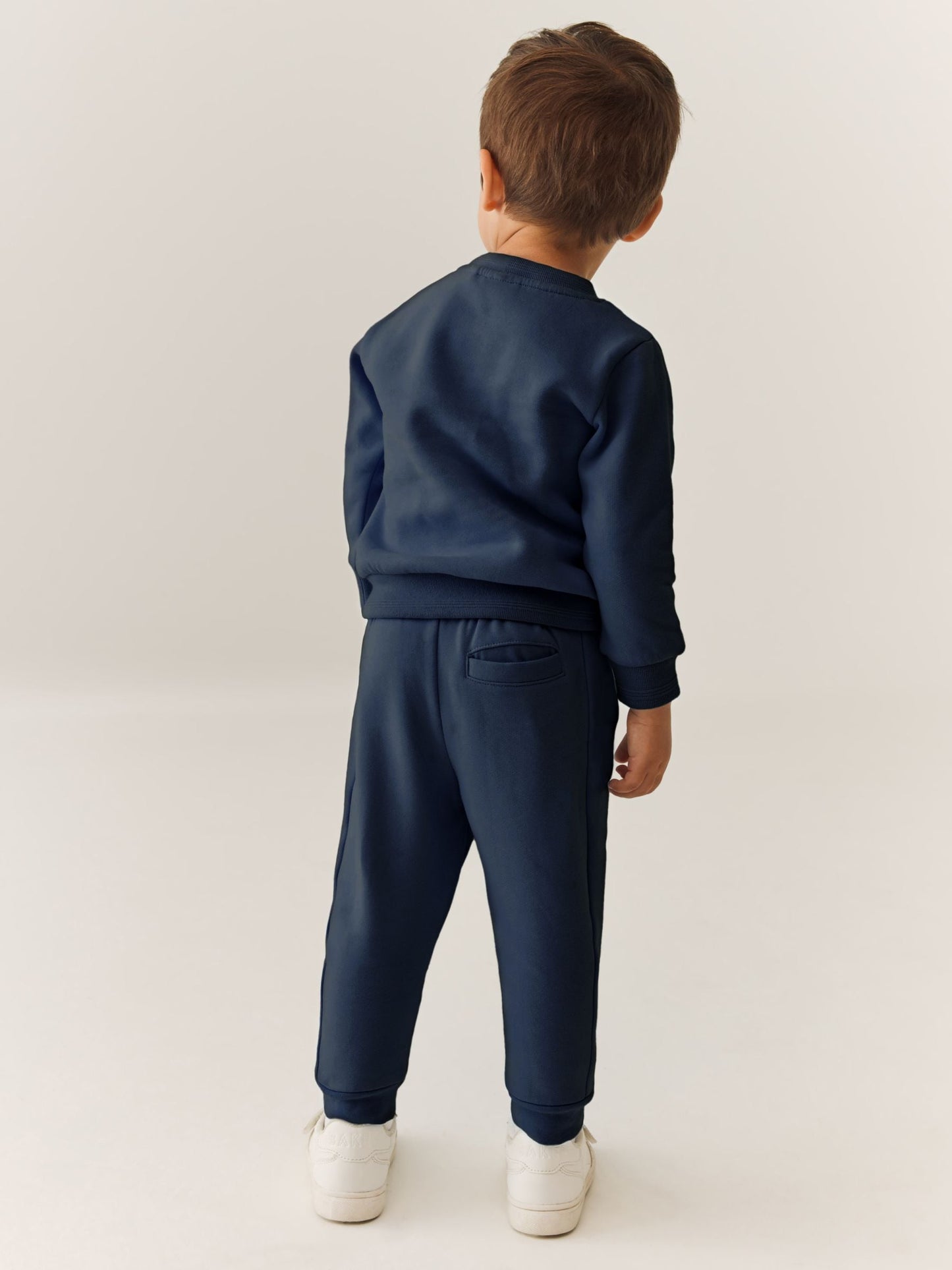Baker by Ted Baker Navy Baker by Ted Baker Sweatshirt and Joggers Set image 4