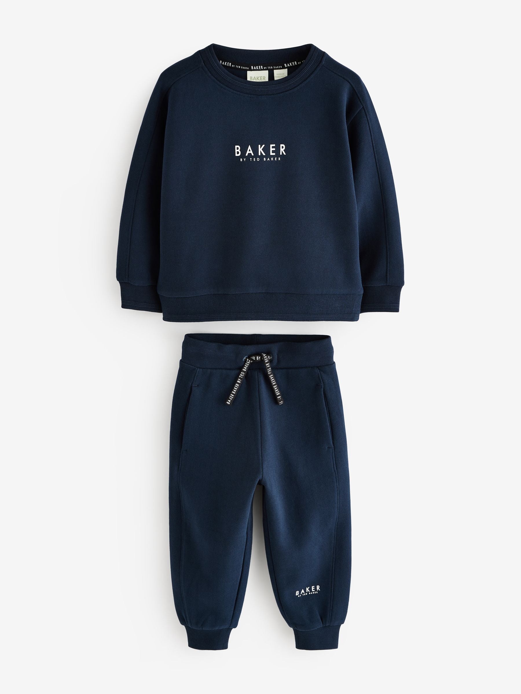 Baker by Ted Baker Navy Sweatshirt and Joggers Set image 7
