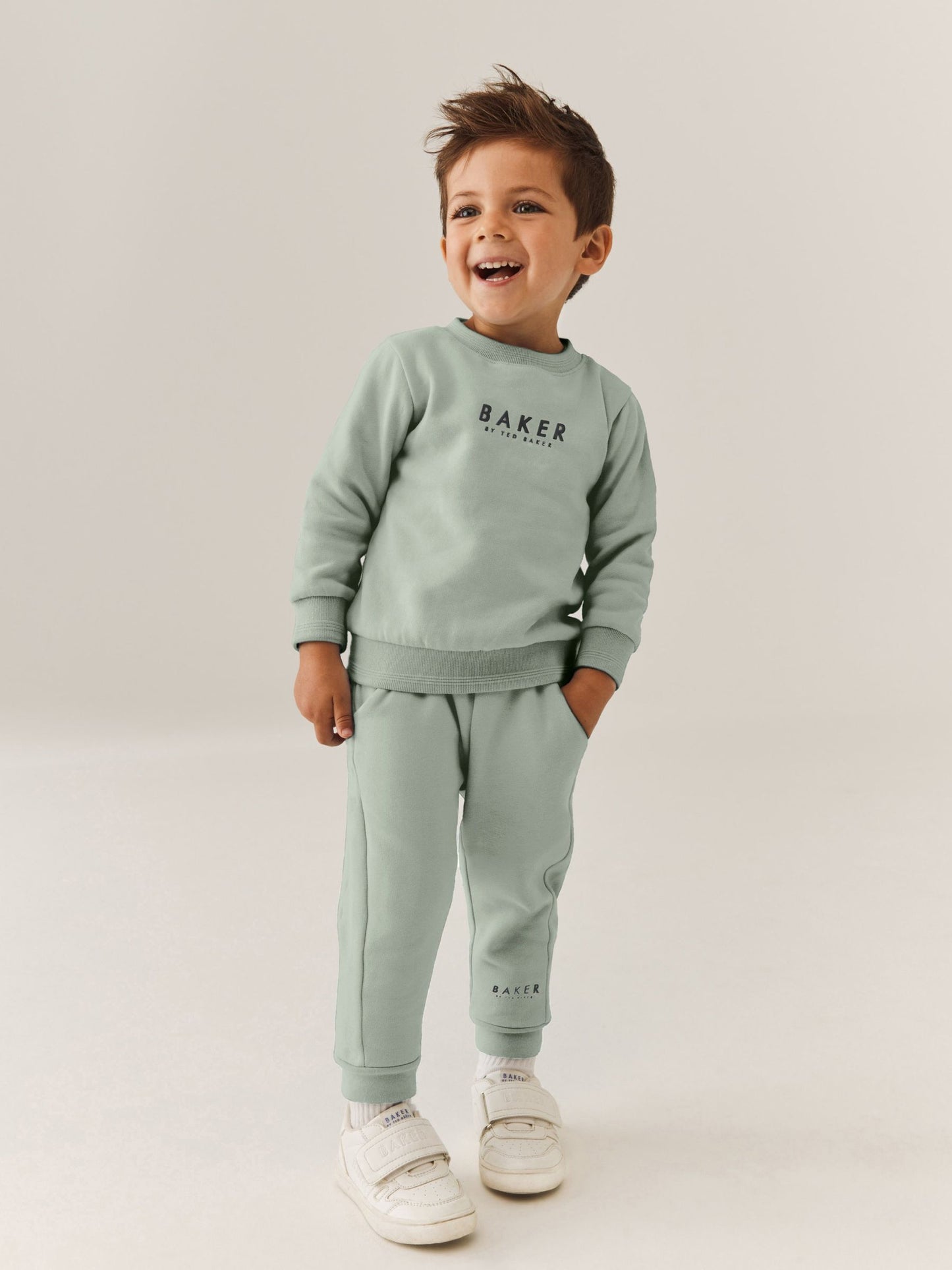 Baker by Ted Baker Green Baker by Ted Baker Sweatshirt and Joggers Set image 1