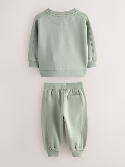 Baker by Ted Baker Green Baker by Ted Baker Sweatshirt and Joggers Set image 3