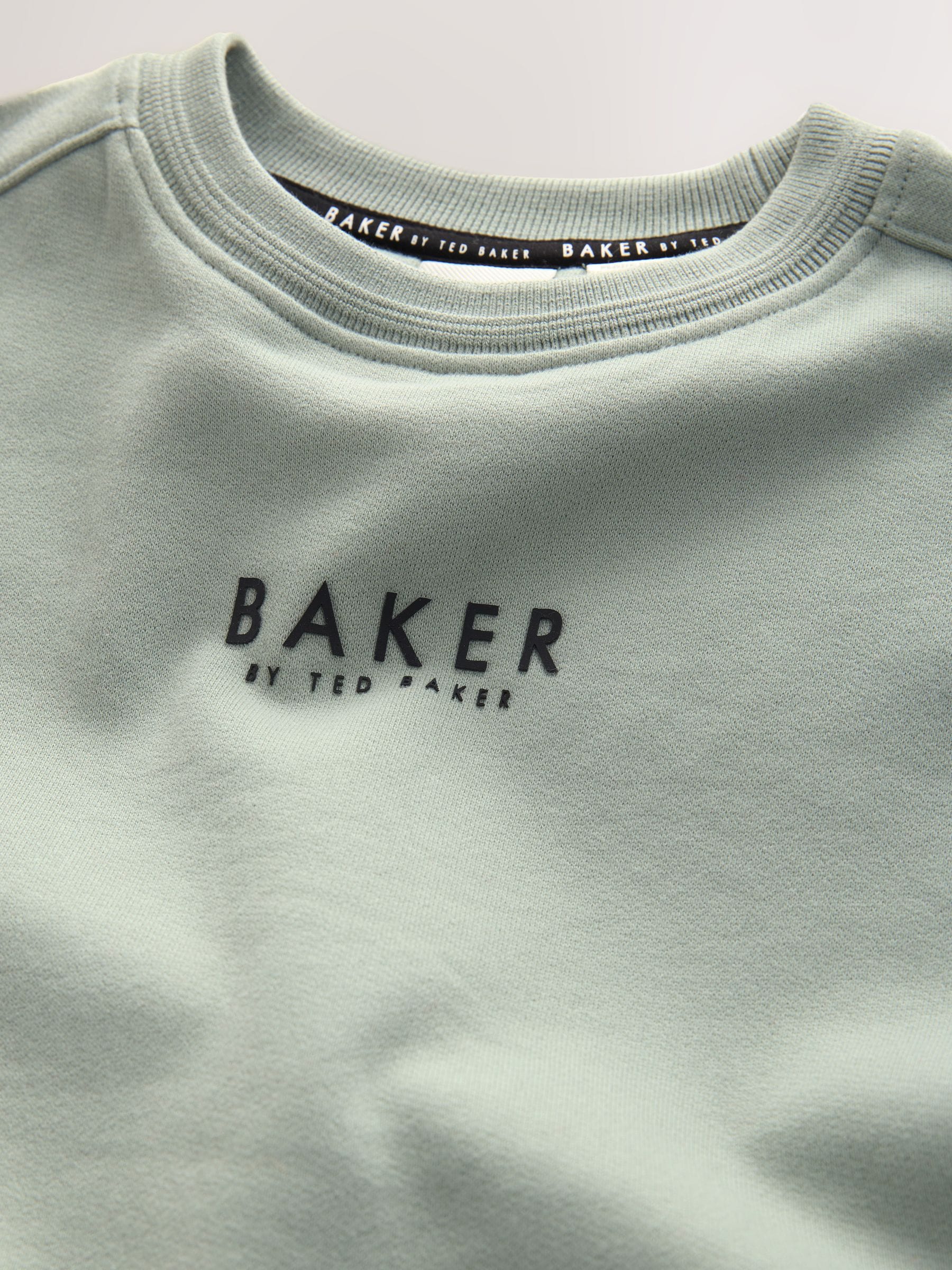 Baker by Ted Baker Green Baker by Ted Baker Sweatshirt and Joggers Set image 4