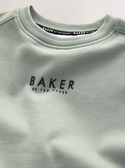 Baker by Ted Baker Green Sweatshirt and Joggers Set image 4