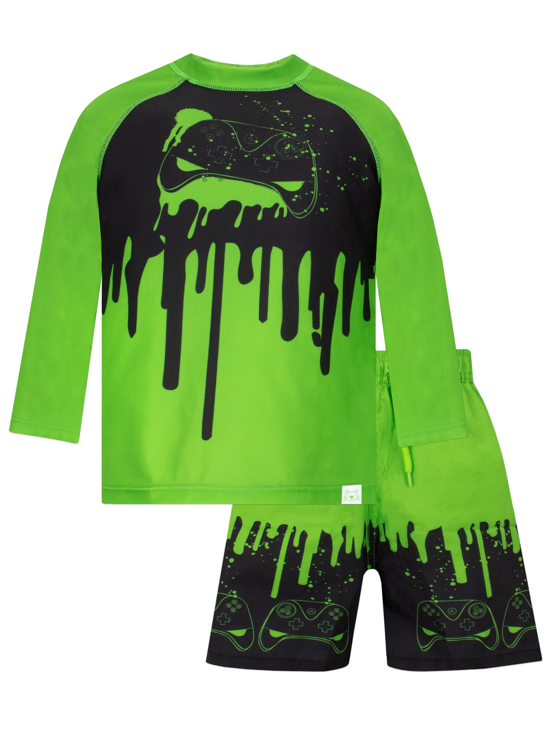 Harry Bear Black Gaming Swim Set image 1