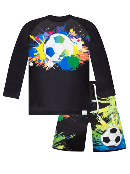 Harry Bear Black Football Swim Set 2 Piece image 3