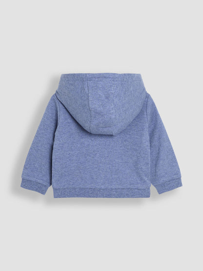 Dsiney Kidz - JoJo Maman Bébé Navy Paddington Appliqué Hooded Sweatshirt image 6