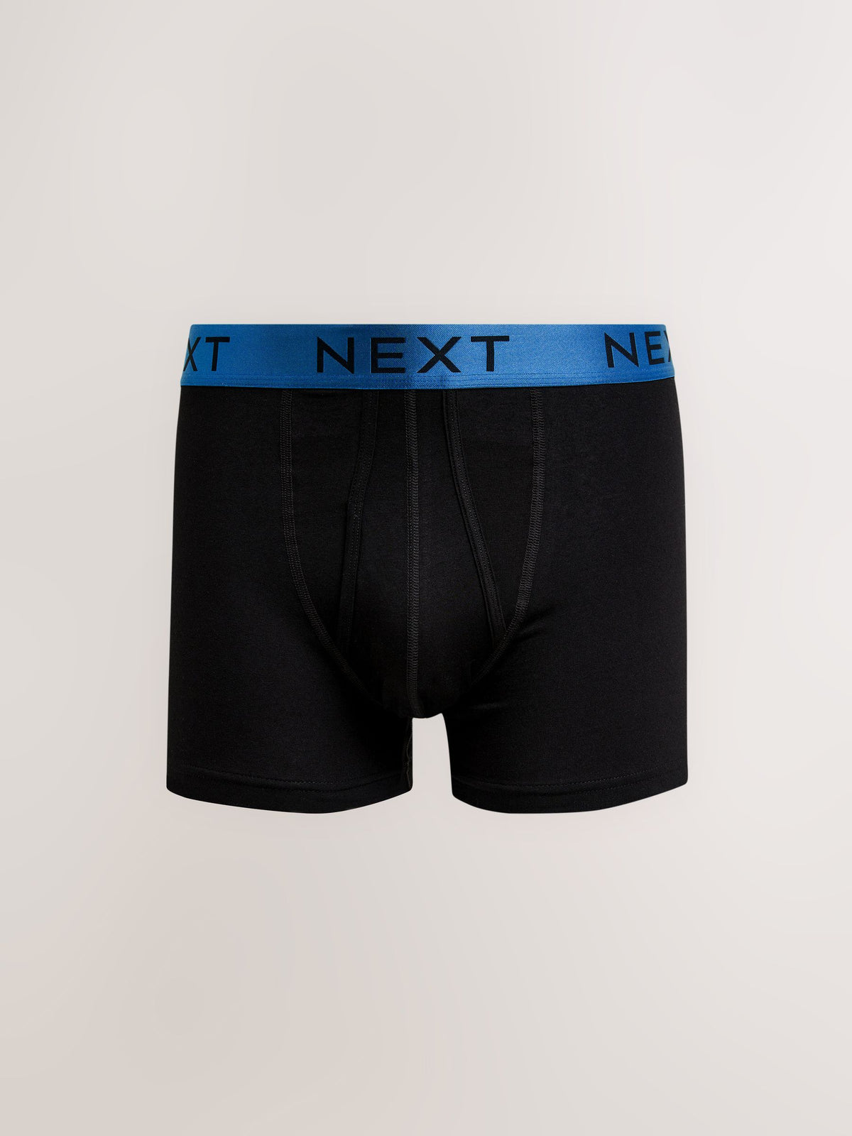 Dsiney Kidz - Black Bright Colour Shiny Waistbands A-Front Boxers 10 Pack image 3