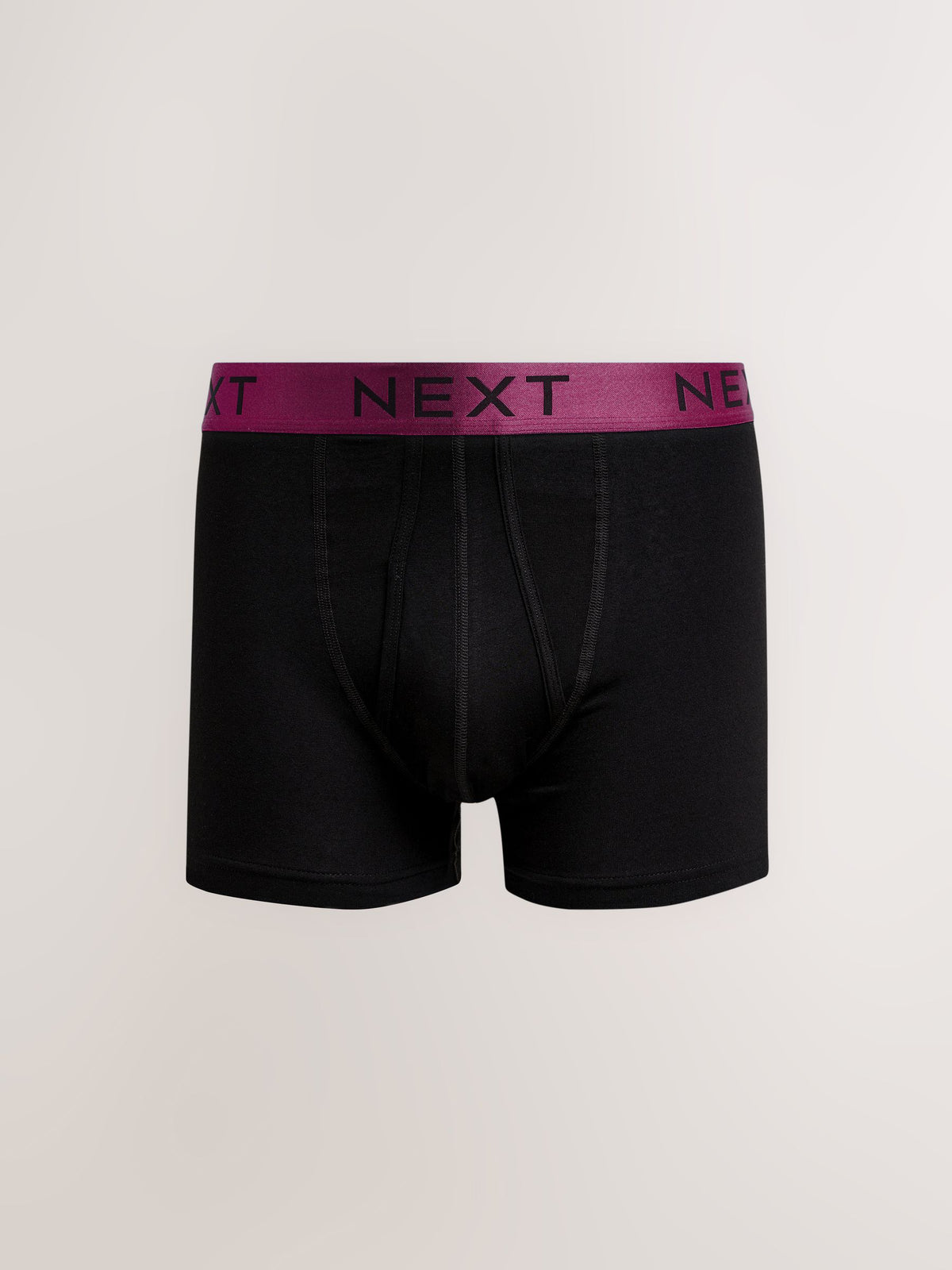 Dsiney Kidz - Black Bright Colour Shiny Waistbands A-Front Boxers 10 Pack image 6