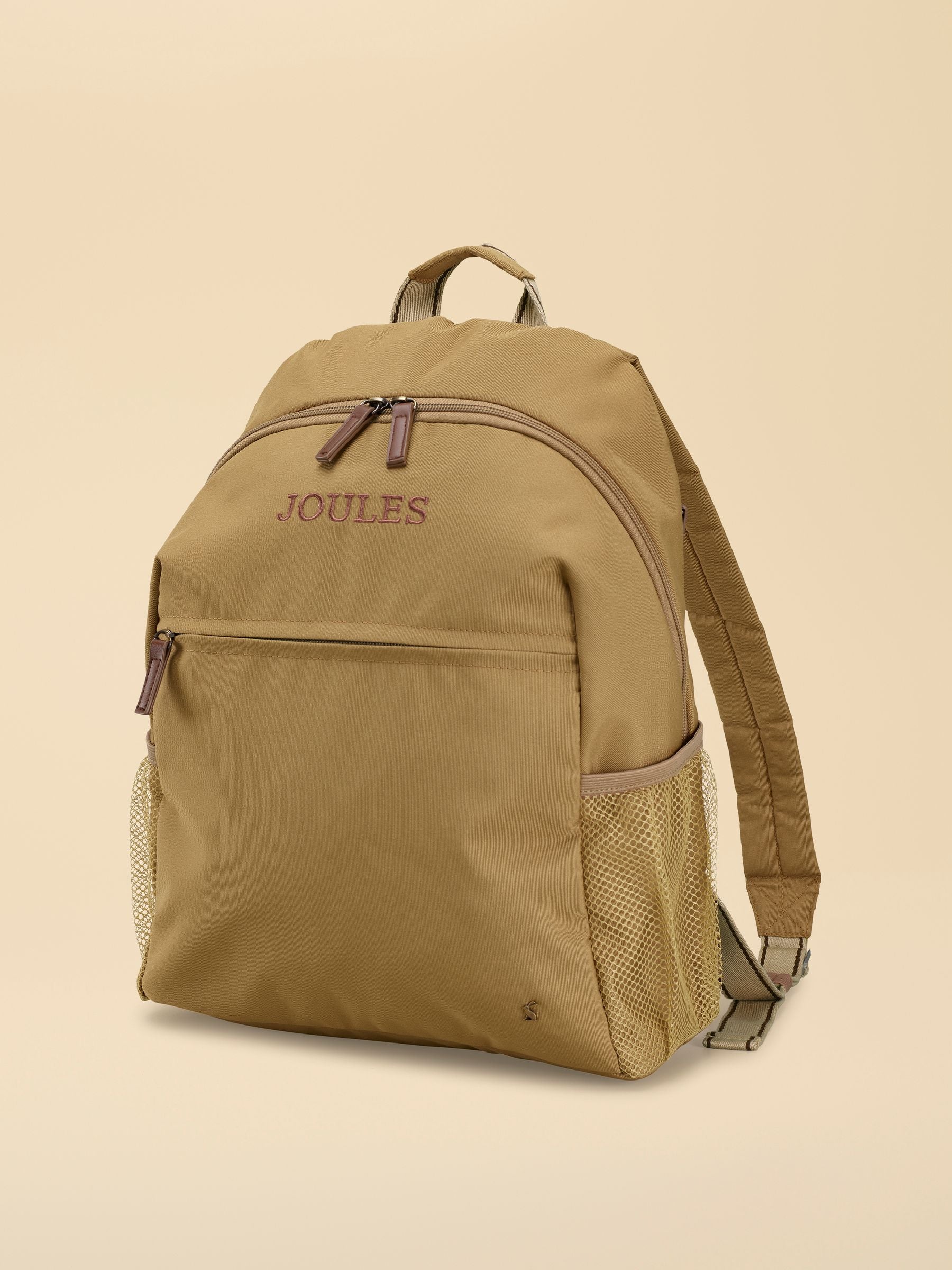 Joules Epwell Tan Brown Large Joules Travel Backpack image 1