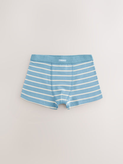 Dsiney Kidz - Blue Stripe Soft Waistband Trunks 7 Pack (2-16yrs) image 2