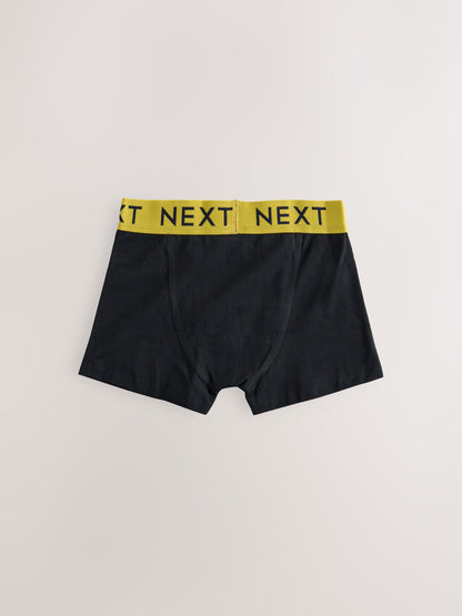 Dsiney Kidz - Black with Varsity Waistband Trunks 10 Pack (1.5-16yrs) image 3