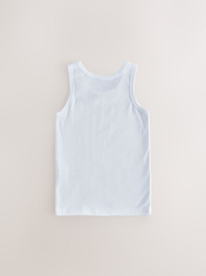 Dsiney Kidz - Multicolour Vests 5 Pack (1.5-16yrs) image 3