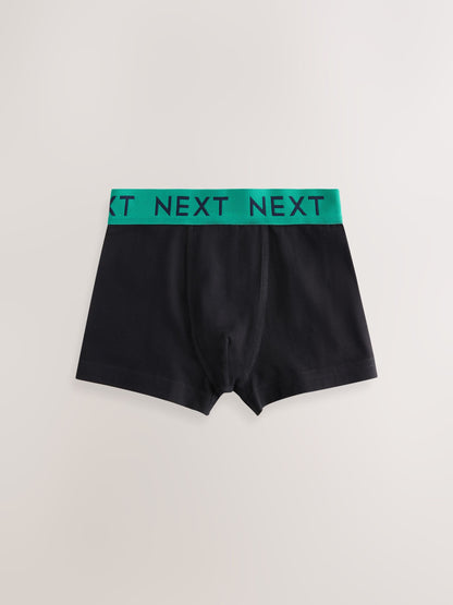 Dsiney Kidz - Black with Varsity Waistband Trunks 5 Pack (1.5-16yrs) image 3