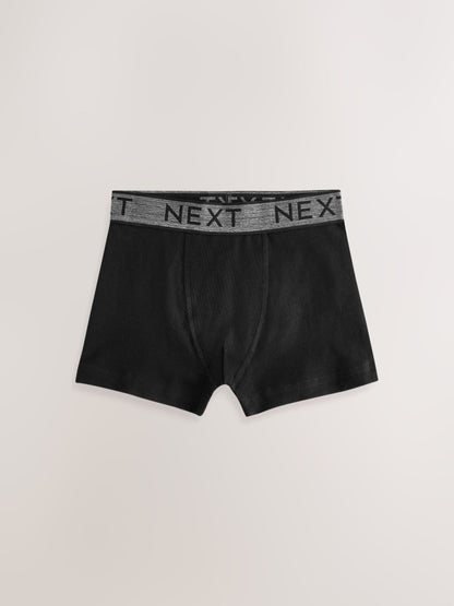 Dsiney Kidz - Black with Grey Waistband Trunks 10 Pack (1.5-16yrs) image 2
