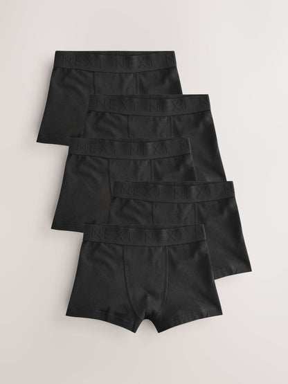 Dsiney Kidz - Black Waistband Trunks 5 Pack (1.5-16yrs) image 1