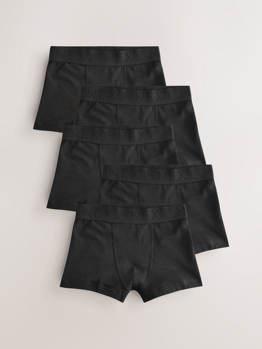 Dsiney Kidz - Black Waistband Trunks 5 Pack (1.5-16yrs) image 1