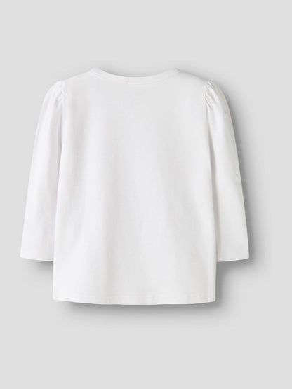 Dsiney Kidz - Name It White Stitch Floral Long Sleeve T-Shirt image 4