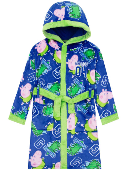 Character Blue Peppa Pig George Dressing Gown - image 1