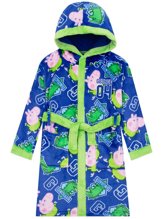 Character Blue Peppa Pig George Dressing Gown - image 1