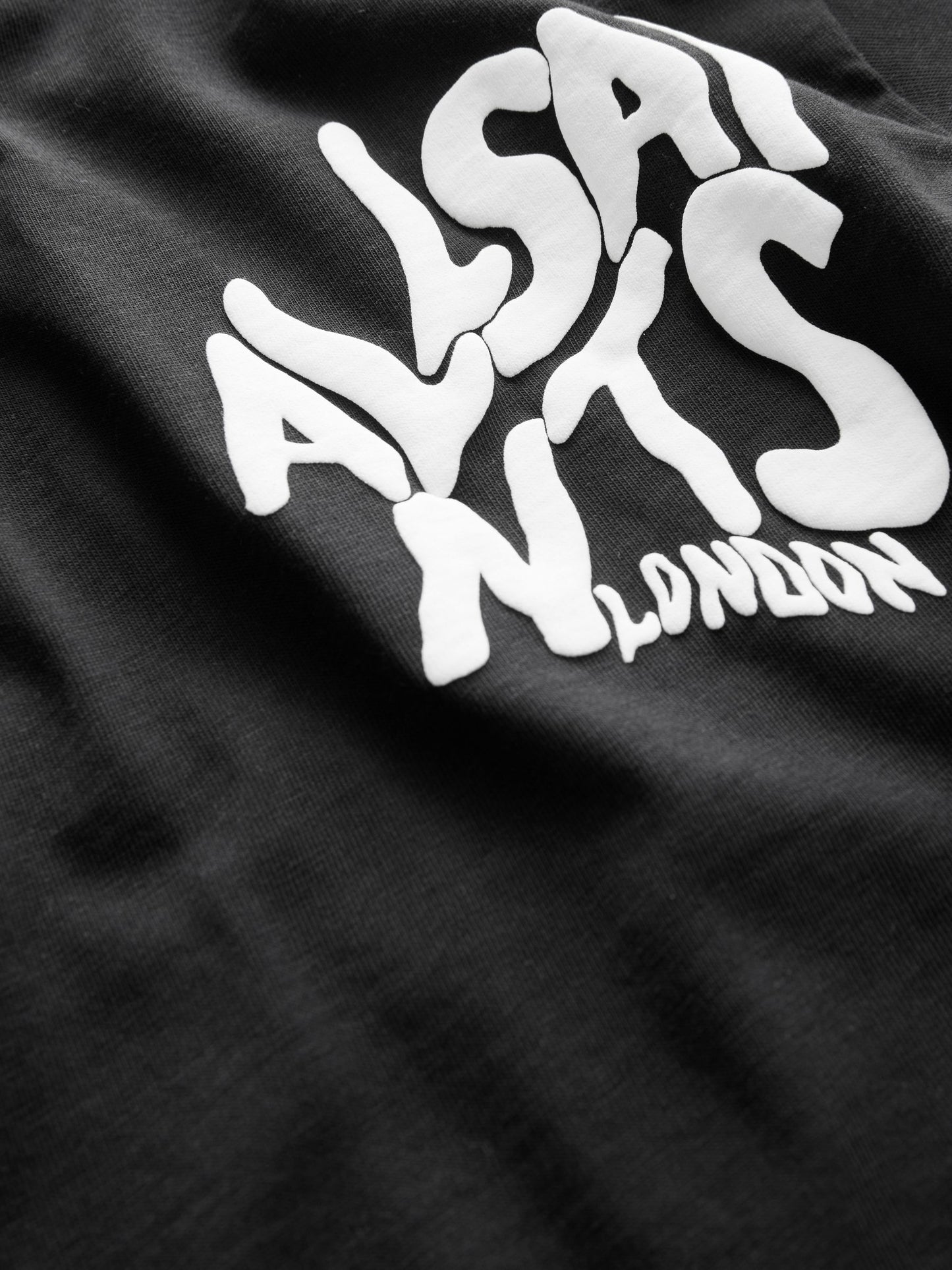 Dsiney Kidz - smALLSAINTS Black Oversized Orlando Logo Crew Neck T-Shirt image 6
