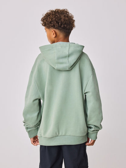 Dsiney Kidz - Baker by Ted Baker Sage Green Overhead Hoodie image 2