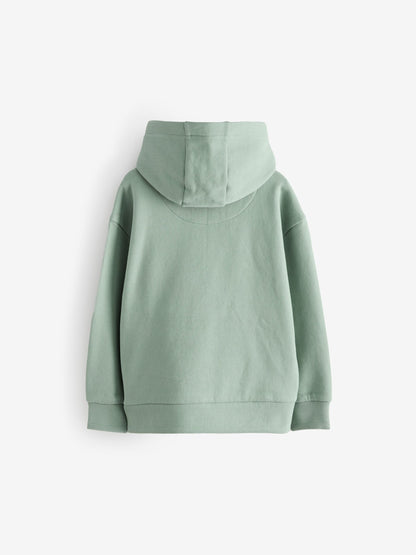 Dsiney Kidz - Baker by Ted Baker Sage Green Overhead Hoodie image 7