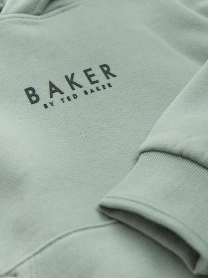 Dsiney Kidz - Baker by Ted Baker Sage Green Overhead Hoodie image 9
