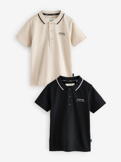 Baker by Ted Baker Polo Shirts 2 Pack image 1
