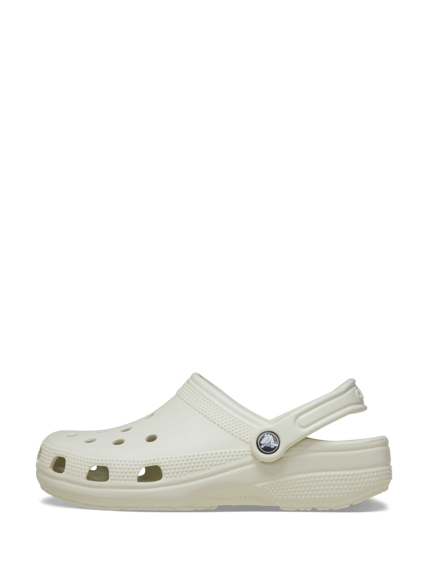Crocs Cream Dove Kids Unisex Classic Clogs image 2