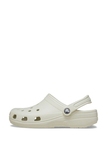 Crocs Cream Dove Kids Unisex Classic Clogs image 2