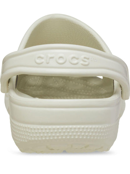 Crocs Cream Dove Kids Unisex Classic Clogs image 6