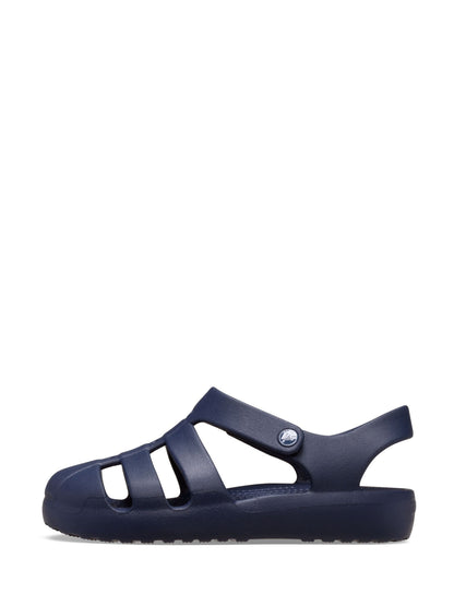 Crocs Navy Toddler Classic Fisherman Sandals image 2