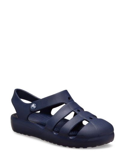 Crocs Navy Toddler Classic Fisherman Sandals image 3
