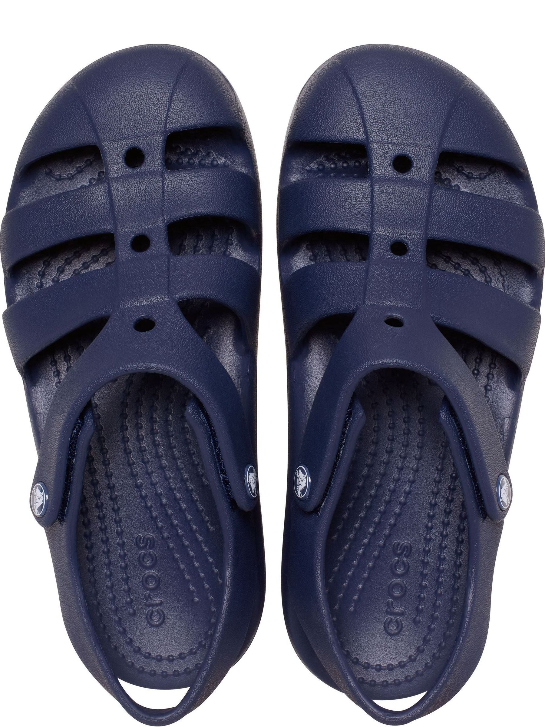 Crocs Navy Toddler Classic Fisherman Sandals image 6