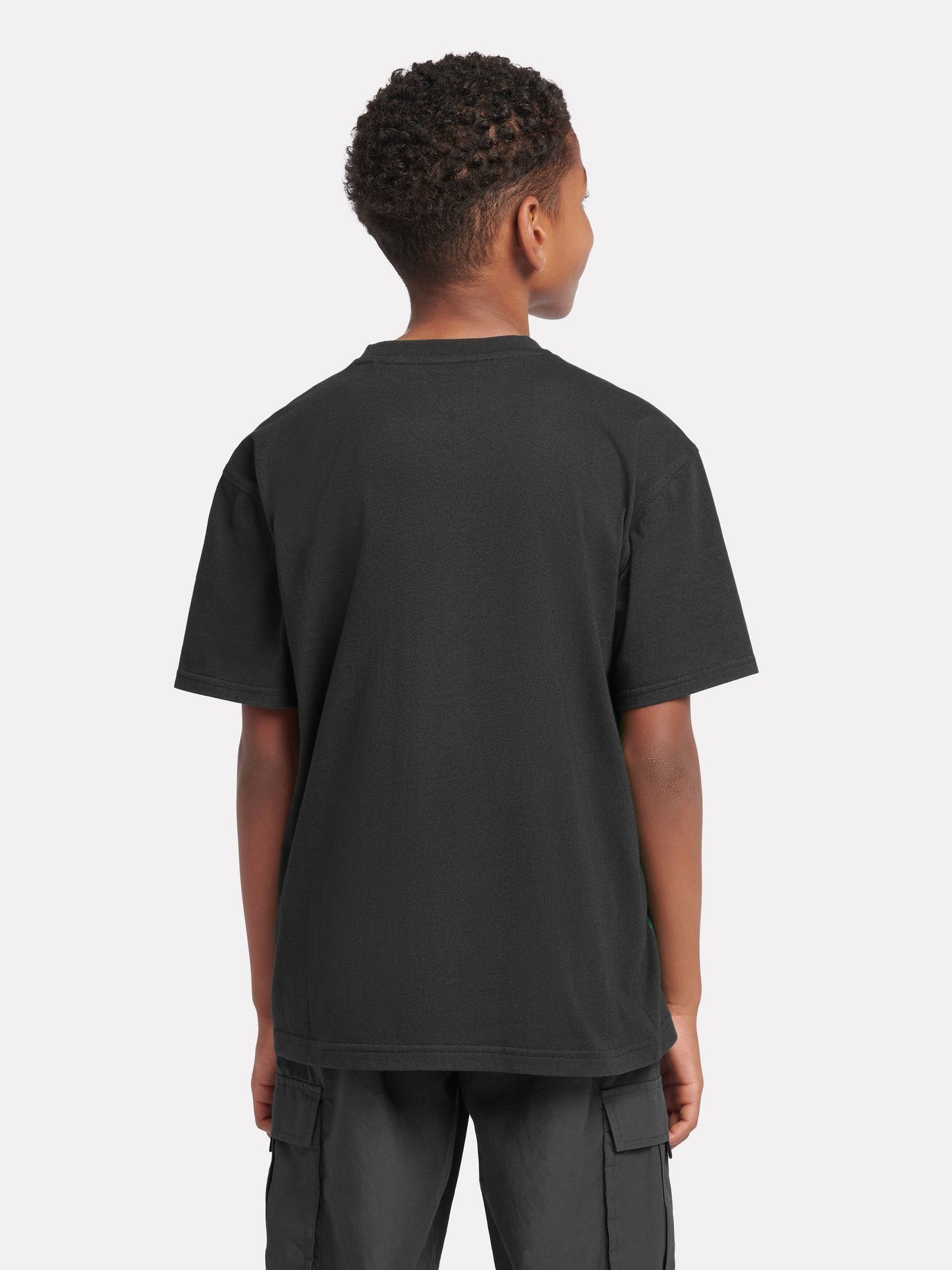 Dsiney Kidz - New Balance Black Jersey Small Logo Cotton T-Shirt image 2