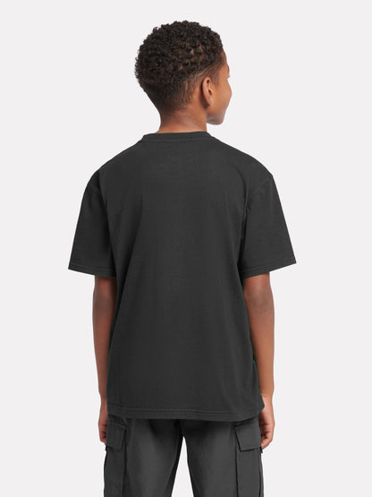 Dsiney Kidz - New Balance Black Jersey Small Logo Cotton T-Shirt image 2