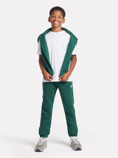 Dsiney Kidz - New Balance White Jersey Small Logo Cotton T-Shirt image 6