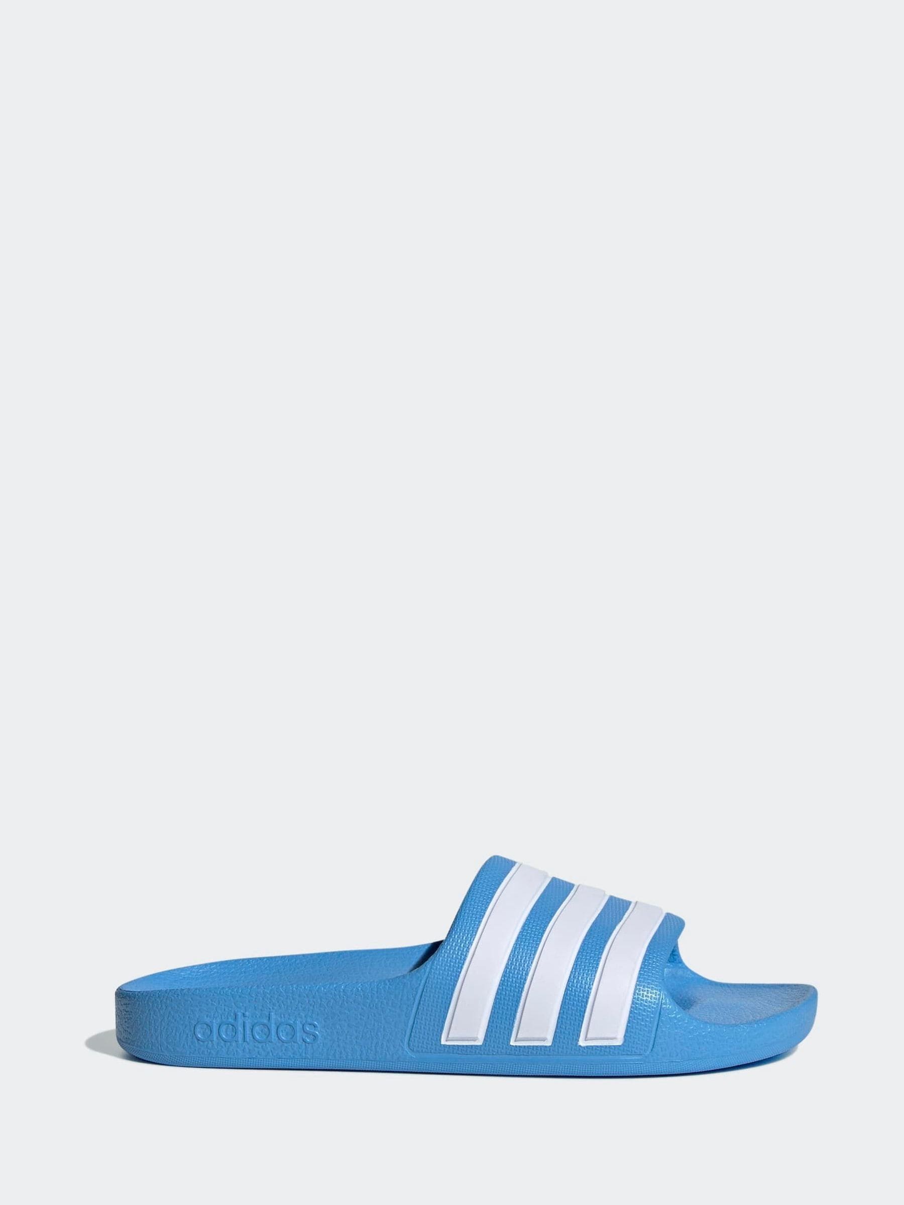 adidas Blue Adilette Kids Swim Sandals image 1