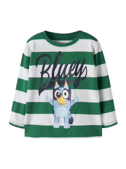 Name It Green Bluey Striped Long sleeve Top image 2