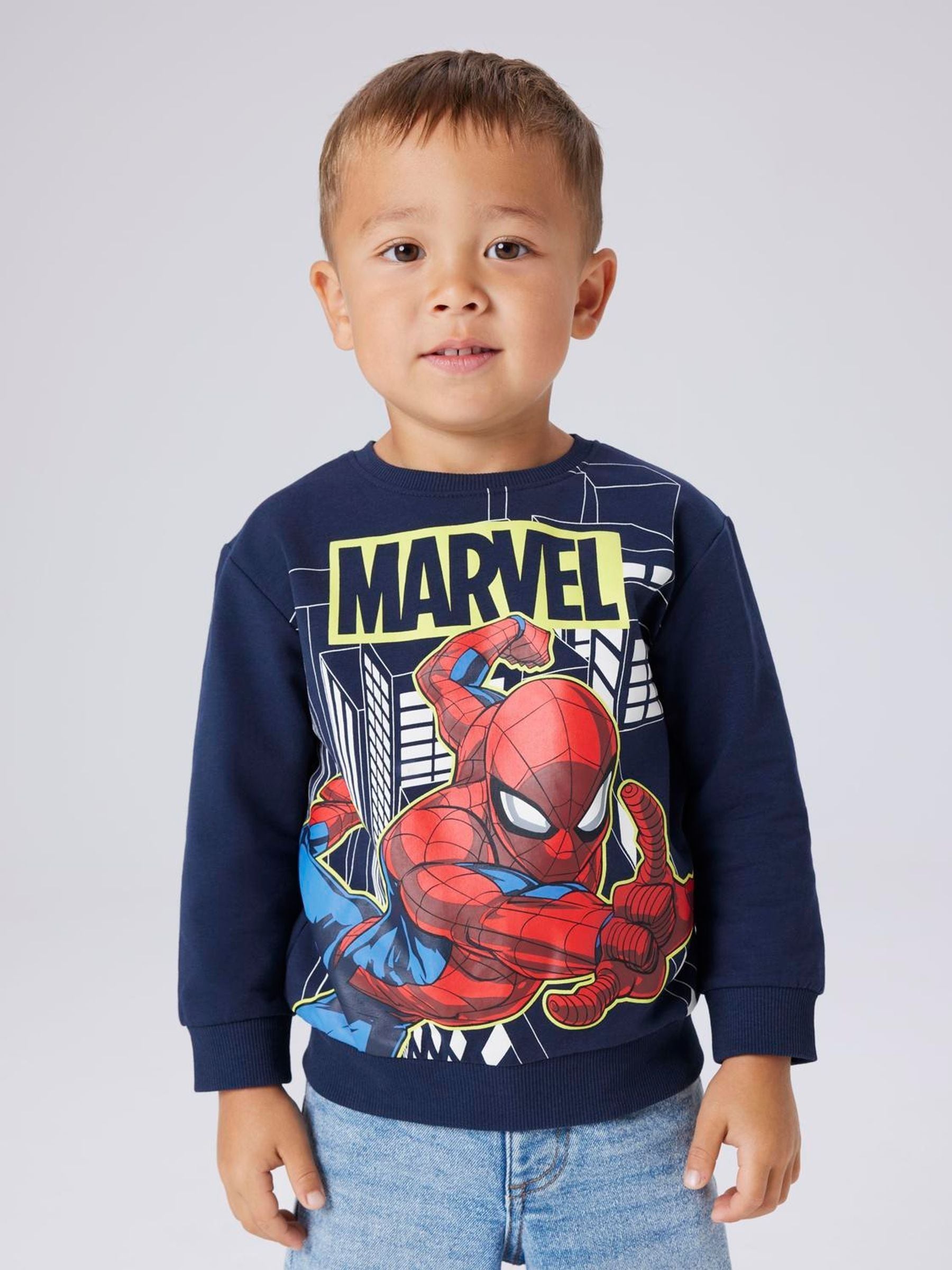 Dsiney Kidz - Name It Blue Spiderman Cotton Sweatshirt image 1