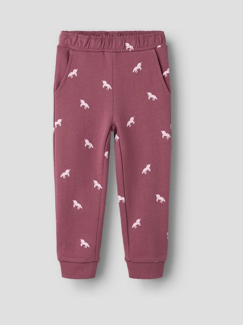 Name It Purple Unicorn Joggers image 1
