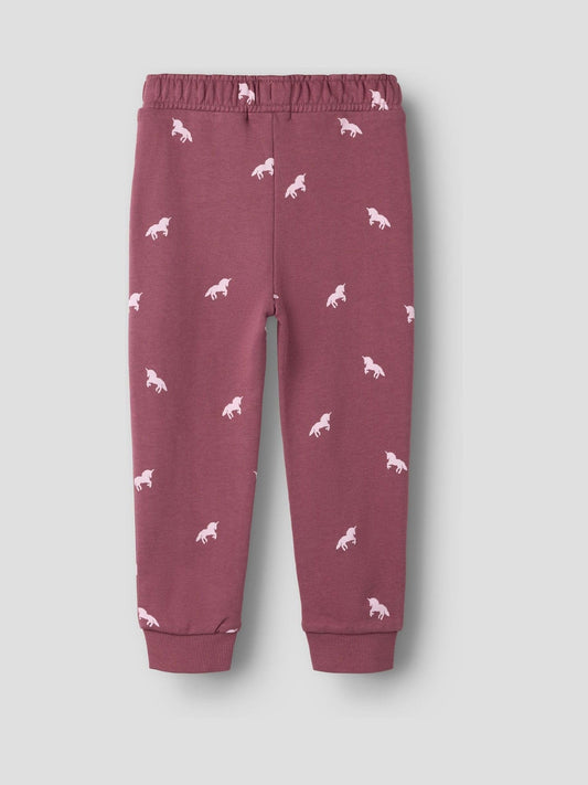 Name It Purple Unicorn Joggers image 2
