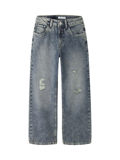 Dsiney Kidz - Name It Medium Blue Denim Wide Leg Jeans image 1