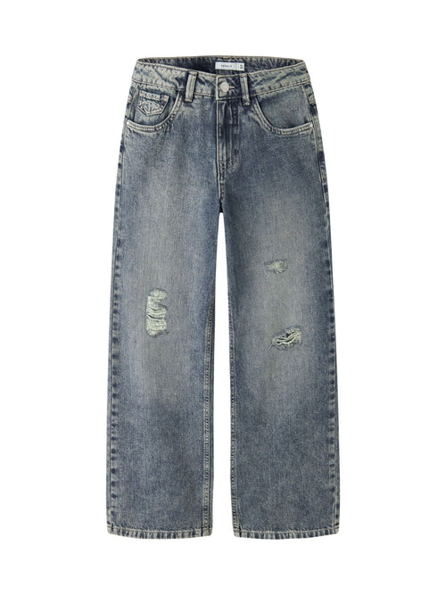 Dsiney Kidz - Name It Medium Blue Denim Wide Leg Jeans image 1