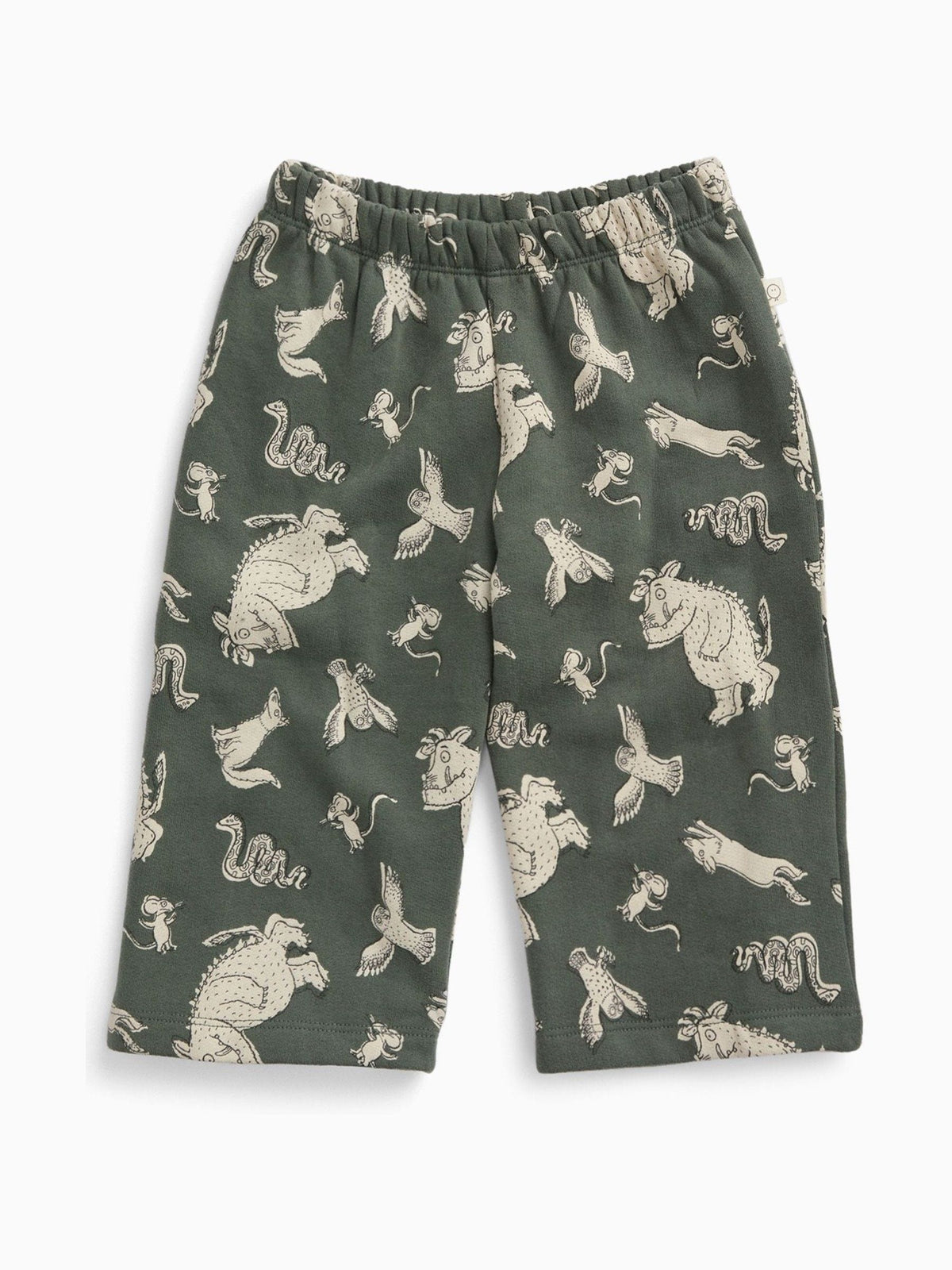 MORI Green Khaki Gruffalo Print Joggers - image 4