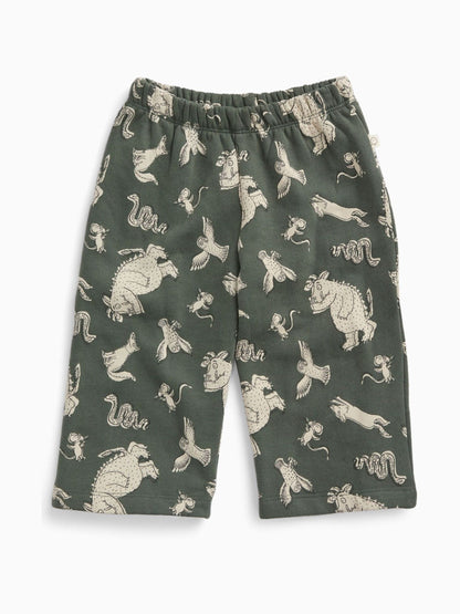 MORI Green Khaki Gruffalo Print Joggers - image 4