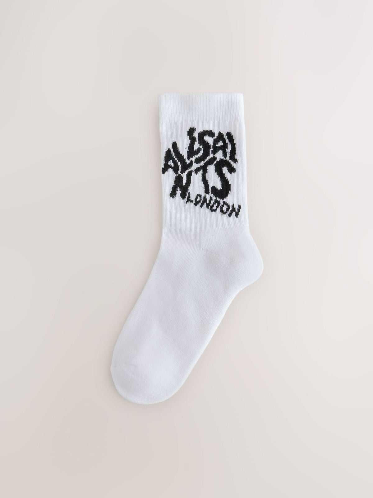 smALLSAINTS White Orlando Logo Cushioned Sole Socks 6 Pack - image 5